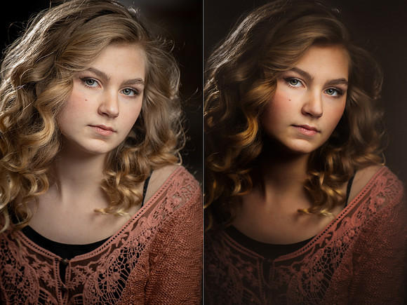 Retouching without reshaping